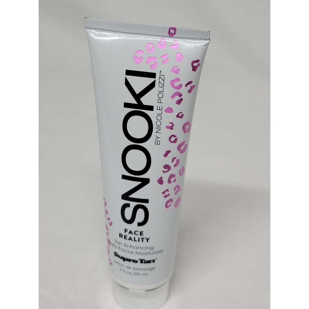 Snooki Face Reality Tanning Lotion 2 oz Supre Tan Enhancing Facial Moisturizer